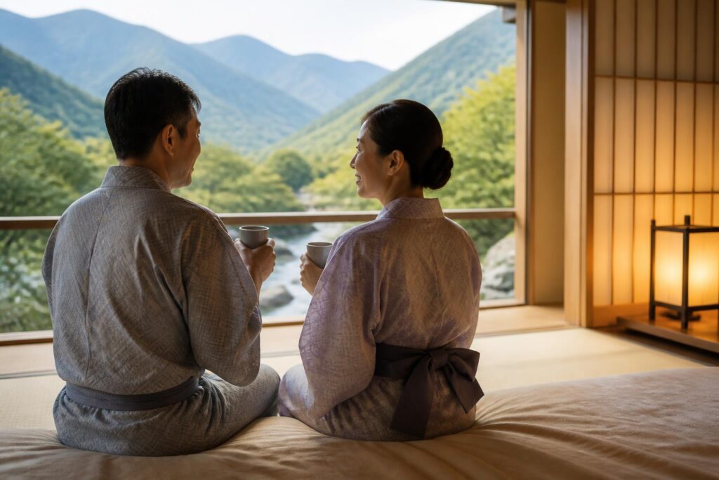 50代のためのご褒美旅に最適な天然素材寝具の宿は？