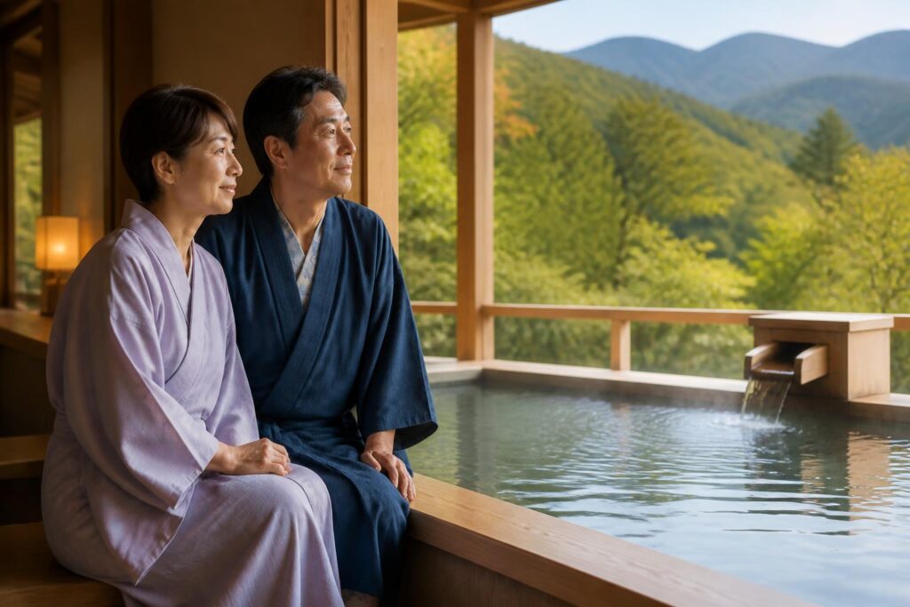 癒される温泉宿で夫婦で行くべきおすすめの場所は？